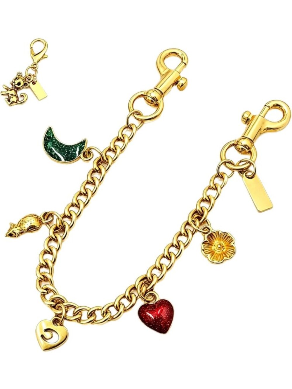 Cute Wallet Chain Bag Charm | Stylish Purse Accessory for Women Handbags